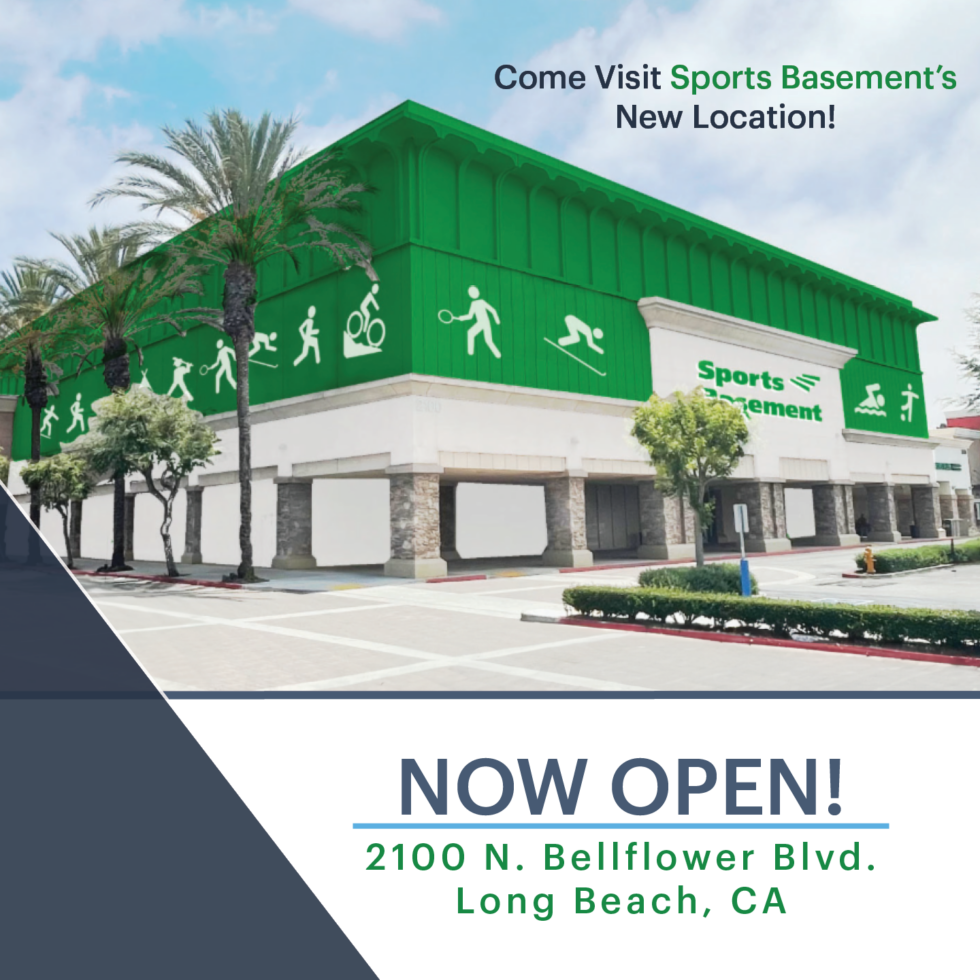 Sports Basement’s newest location in Long Beach, CA