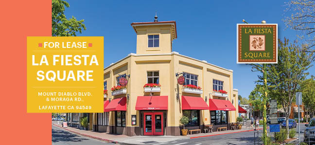 FOR LEASE | La Fiesta Square, 3535-3547 Mt Diablo Blvd., Lafayette