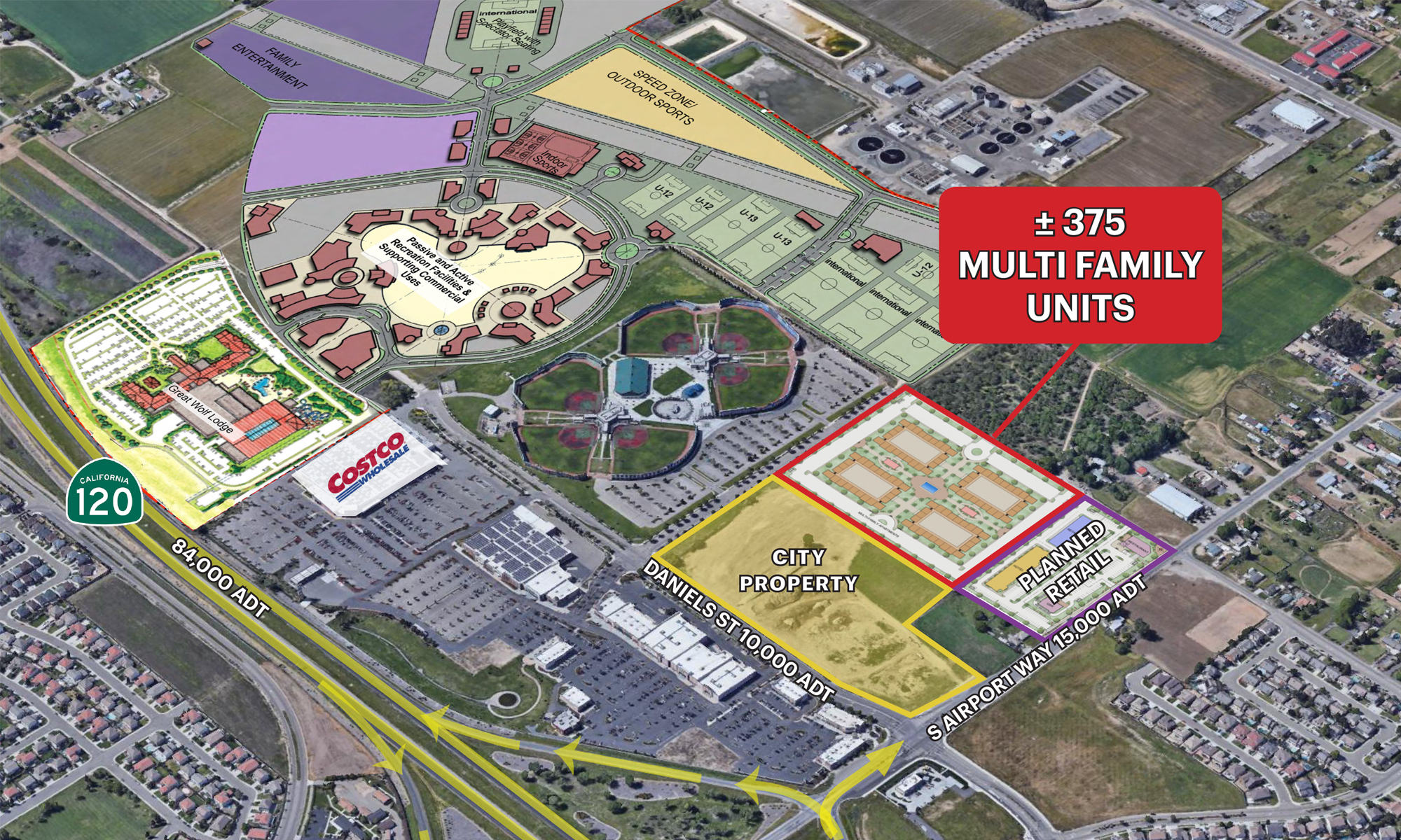 ± 375 Unit Multifamily Development | Manteca, CA